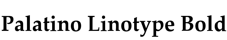 Шрифт Palatino Linotype