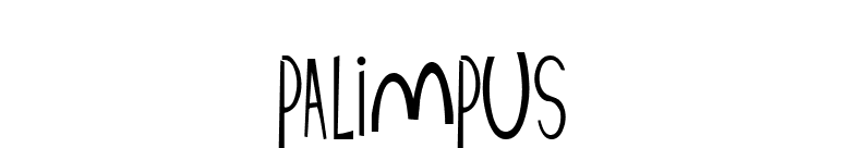 Palimpus font preview