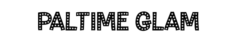 Paltime Glam font preview
