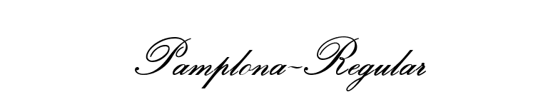 Pamplona-Regular font preview