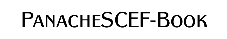 PanacheSCEF-Book font preview