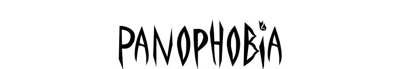 Panophobia font preview