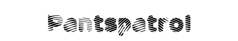 Pantspatrol font preview