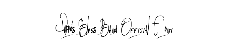 Pappo's Blues Band Official Font font preview