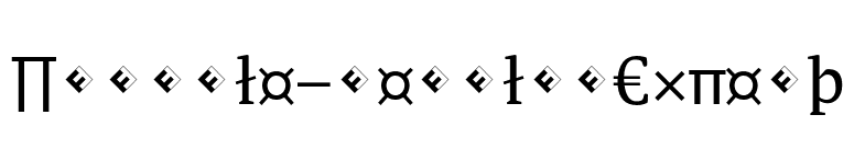 Parable-RegularExpert font preview
