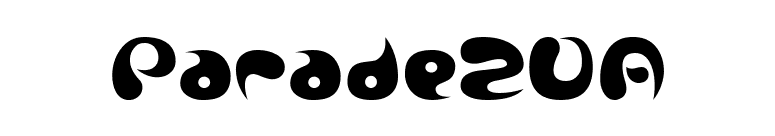 Parade20A font preview