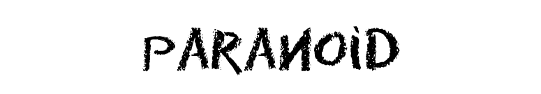 Paranoid font preview
