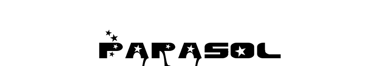 Parasol font preview