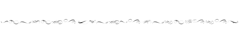 Parfait Script Ornaments font preview
