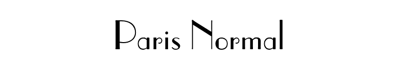 Paris Normal font preview