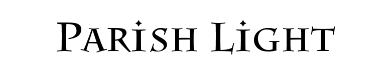 Parish Light font preview