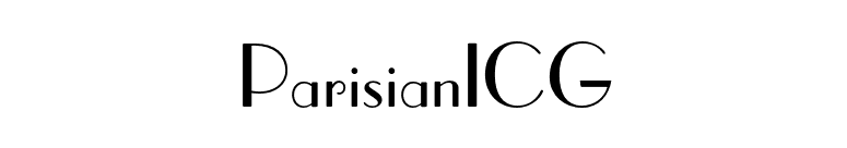 ParisianICG font preview