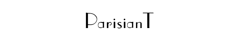 ParisianT font preview