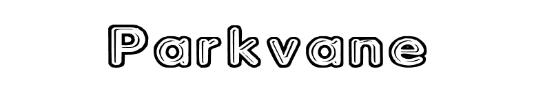 Parkvane font preview