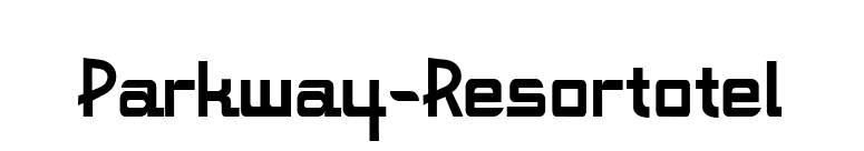 Parkway-Resortotel font preview