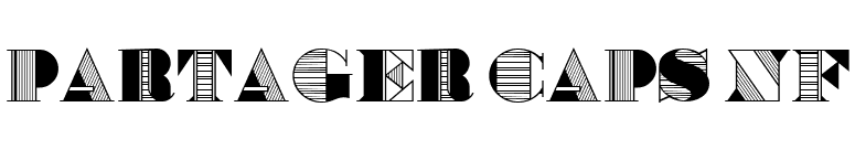 Partager Caps NF font preview