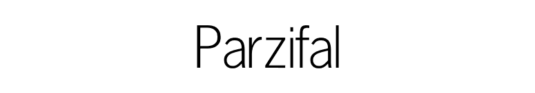 Parzifal font preview