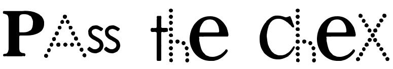 PAss the CheX font preview
