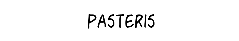 Pasteris font preview