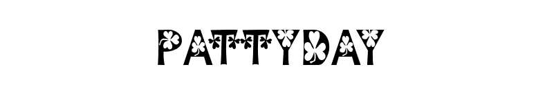 PattyDay font preview
