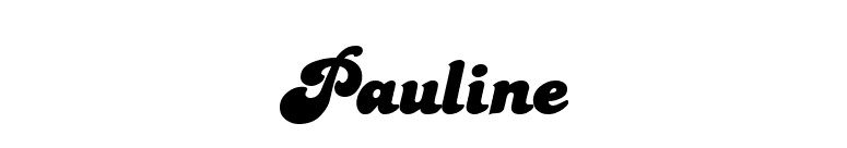 Pauline font preview