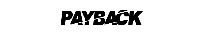 PayBack font preview