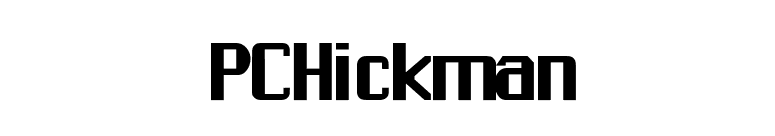 PCHickman font preview