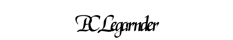 PCLegarnder font preview