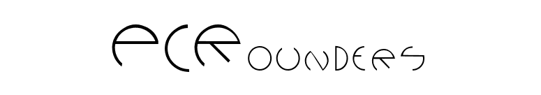 PCRounders font preview