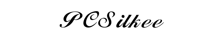 PCSilkee font preview