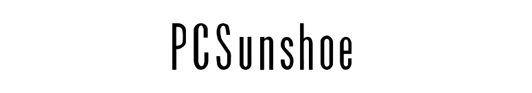 PCSunshoe font preview