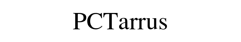 PCTarrus font preview
