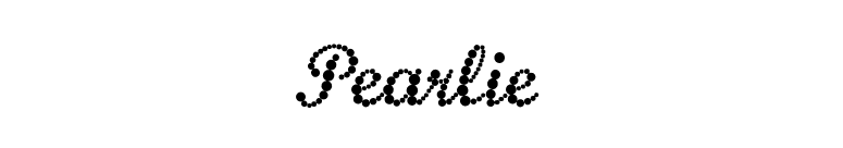 Pearlie font preview