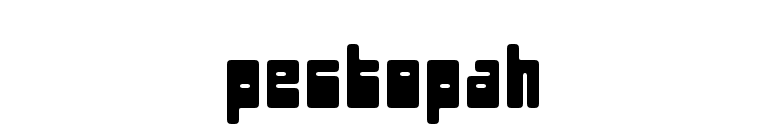 pectopah font preview