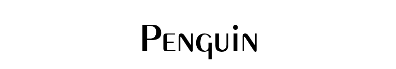 Penguin font preview