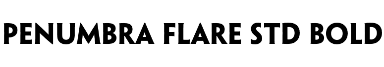 Penumbra Flare Std Bold font preview