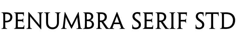 Penumbra Serif Std font preview