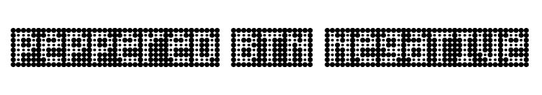 Peppered BTN Negative font preview
