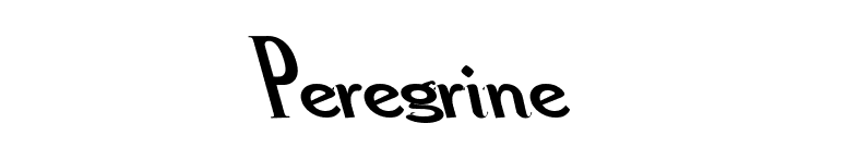 Peregrine font preview