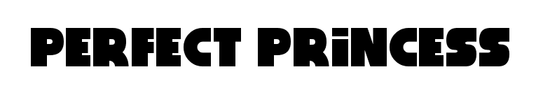 Perfect Princess
 font preview