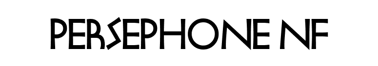 Persephone NF font preview