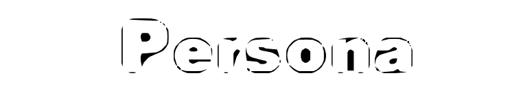Persona font preview