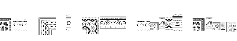 PF Bodoni Frame Parts font preview