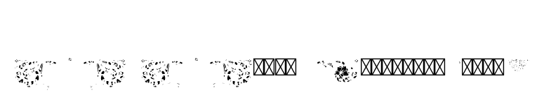 PF Goudy Ornaments Layer3 font preview