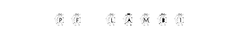 pf_lamb1 font preview