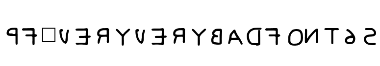 Pf_veryverybadfont6s font preview