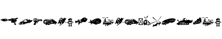 PFAstrobats-Regular font preview