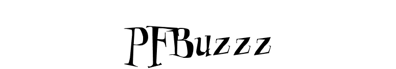 PFBuzzz font preview