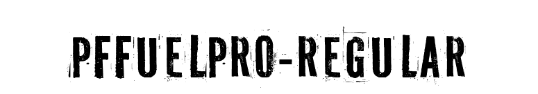 PFFuelPro-Regular font preview