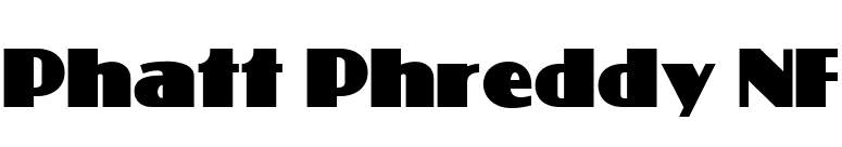 Phatt Phreddy NF font preview